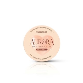 แป้งดินน้ำมัน ซีเวนนา ออโรร่า ฟาวเดชั่น พาวเดอร์ เอสพีเอฟ SIVANNA AURORA FOUNDATION POWDER HF728