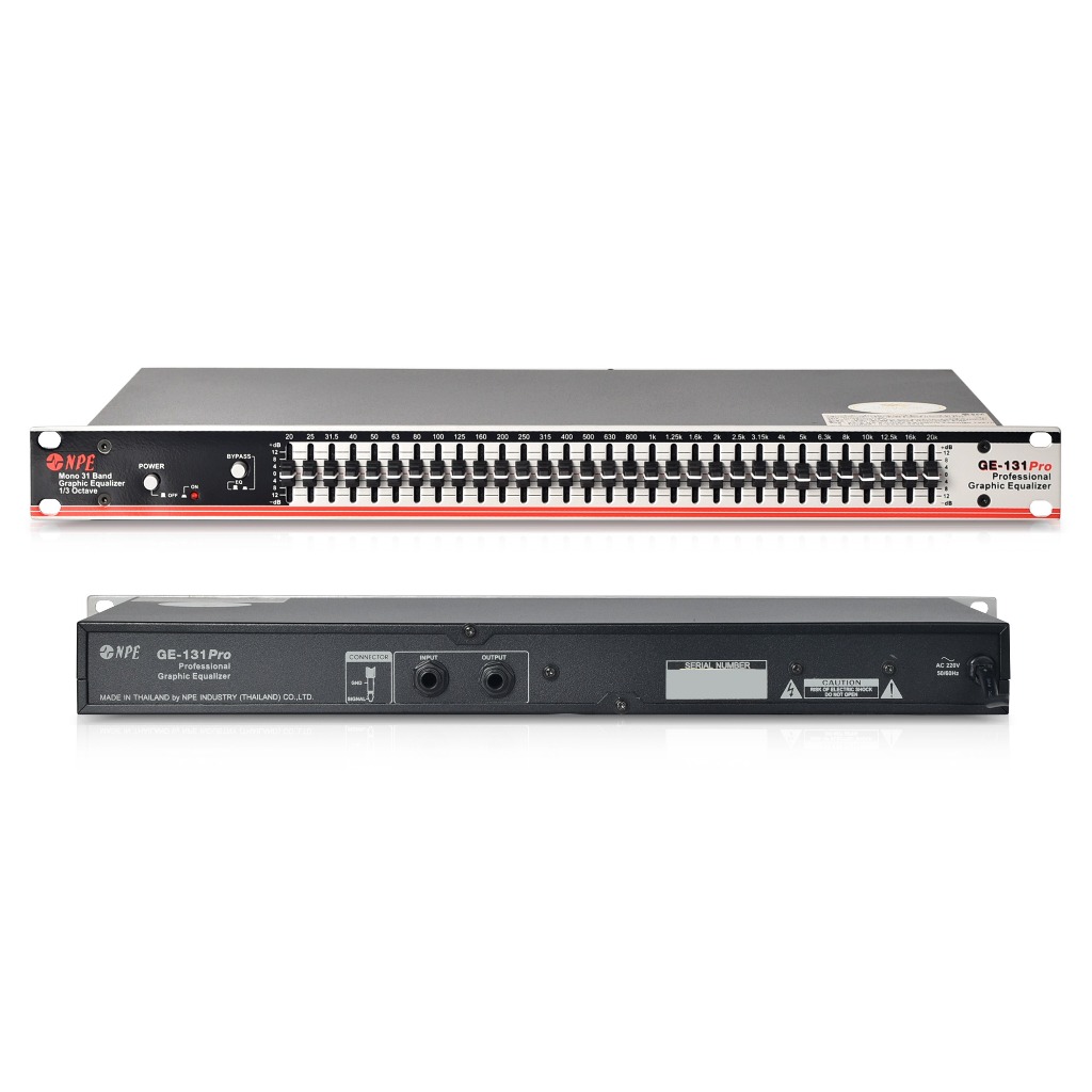 NPE MONO GRAPHICS EQUALIZER GE-131 PRO