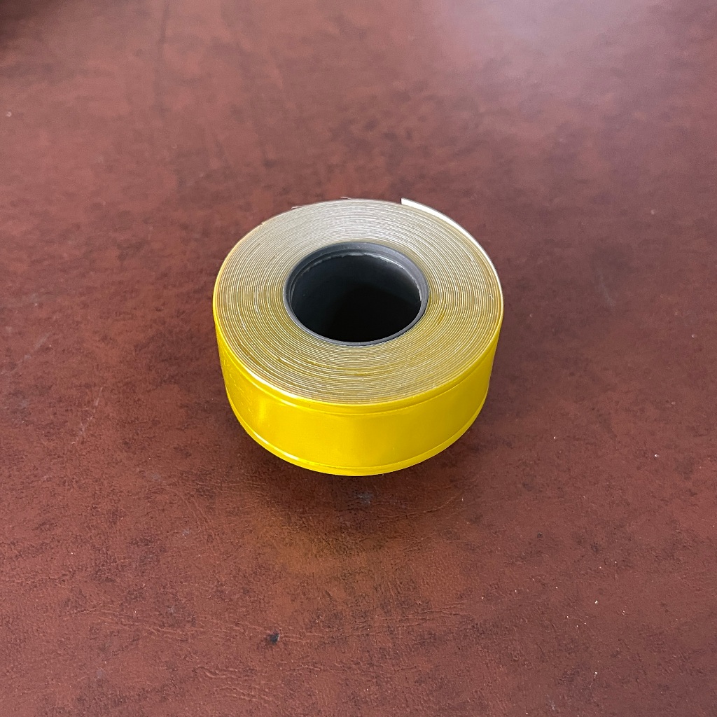 แถบพลาสติก pvc สะท้อนแสง หน้ากว้าง1″ ปลีก 5 เมตร / ยกม้วน 50 เมตร ราคา ถูกที่สุด ดีลบีเคเค แกลเลอรีภาพที่ 6