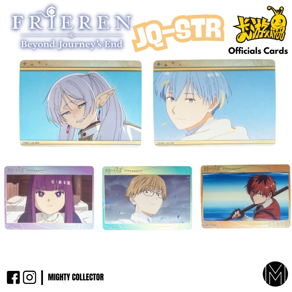 Frieren: Beyond Journey’s End Kayou Serie 1 Cards – Officials Cards – NM/Mint Condition – JQ & STR – โปรปัง