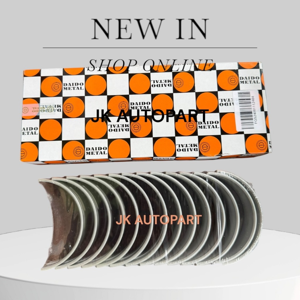 ชาพอก MITSUBISHI FUSO 6D16-6D16T-6D17 M6320K มีขนาด STD-0.25-0.75-1.00/OSGKP