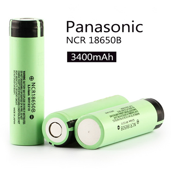 แบต ถ่าน Li-ion 18650 Panasonic NCR18650B 3400mAh ของแท้ Made in Japan (ราคาต่อ 1ก้อน)