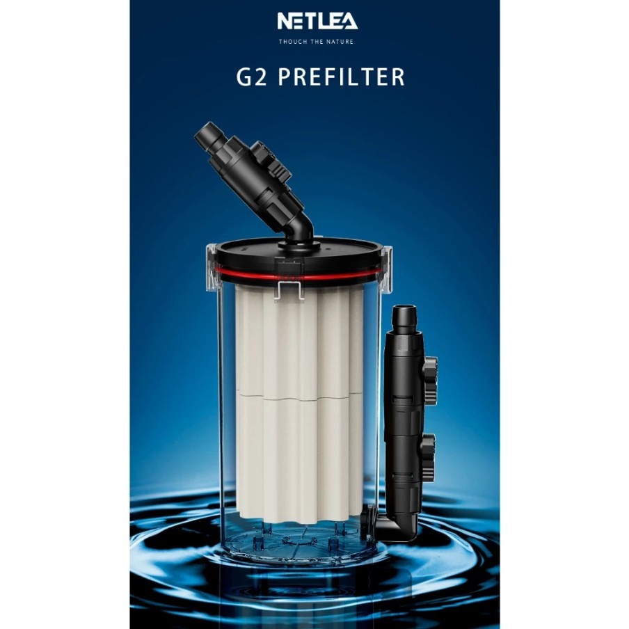 Netlea Prefilter G2 กรองเสริม ช่วยเพิ่มประสิทธิภาพการกรองของกรองหลัก และยังช่วยยืดเวลาการทำความสะอาด