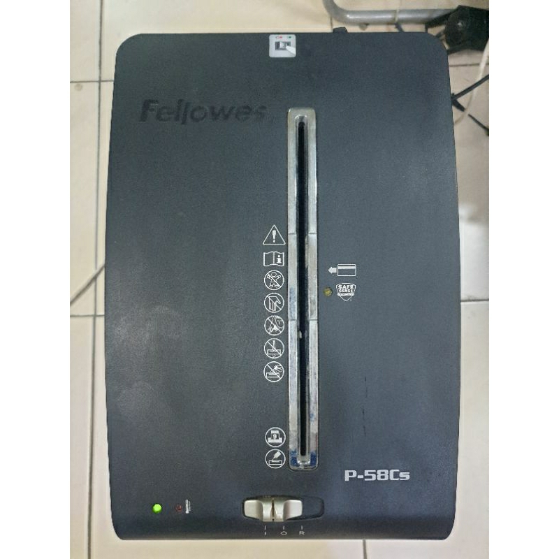 เครื่องย้อยกระดาษ ทำลายเอกสาร Fellowes P-58Cs