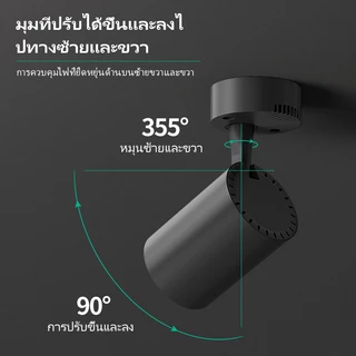 สปอร์ตไลท์ LED COB 10W/20W สว่างสูง วัสดุอลูมิเนียม แบบเรียบง่าย สำหรับครัวสมัยใหม่ 220V