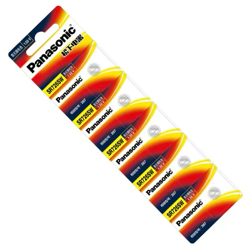 Panasonic 397/SR726SW 1.55V ของแท้(ออกใบกำกับภาษีได้)