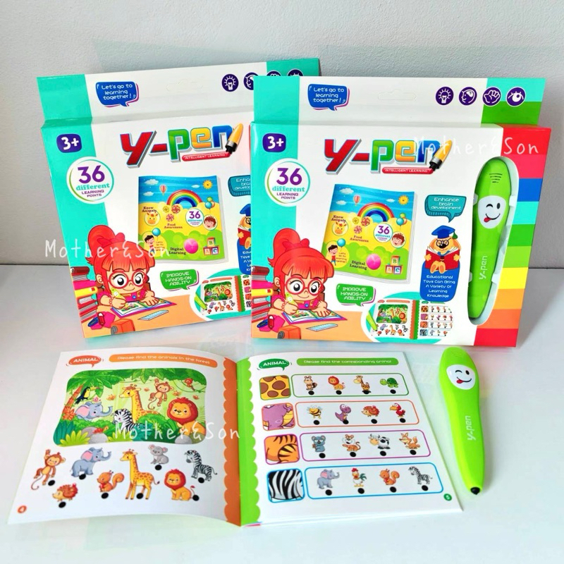 MooShi -Y Card Quiz Toy เครื่องอ่านเรียนรู้ ฝึกทักษะการคิด ⬅️ - รูปที่ 6