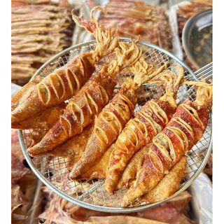สลิดติดปาก หมึกแพไข่แดดเดียว 200g | ไข่แน่นสะใจ หอมมัน อร่อยติดปาก