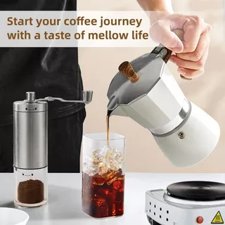 3 คัพ และ 6 คัพ หม้อชงกาแฟแบบมอกา มก้าพอท แบบพกพา กาต้มกาแฟ เครื่องชงกาแฟ moka pot เครื่องชงกาแฟอลูมิเนียมมอคค่า