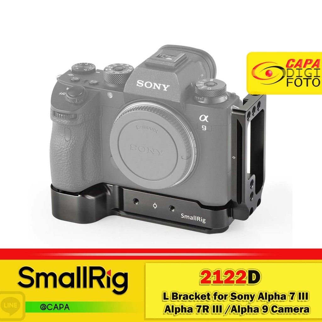 SmallRig-2122D  L Bracket for Sony Alpha 7 III / Alpha 7R III / Alpha 9 Camera