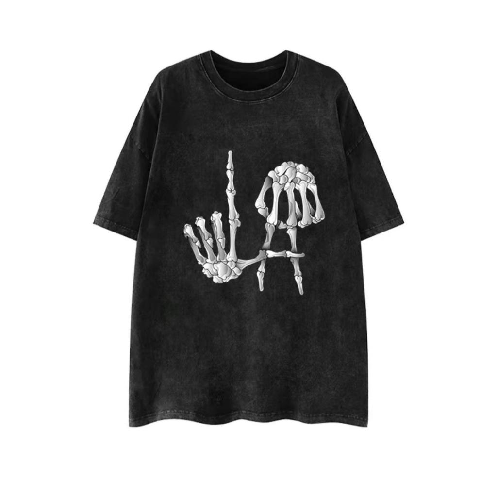 (F28)เสื้อคอตตอนวินเทจเท่ๆสามารถใส่ได้ทุกเพศทุกวัย