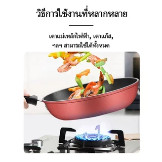 ตอบโจทย์ครัวสมัยใหม่ด้วยกระทะ Non-Stick แบบหนา ใช้ได้ทุกเตา ออกแบบพิเศษให้ทอดไม่ติดกระทะ