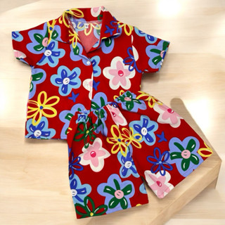 ชุดฮาวายเด็ก ใส่เที่ยวทะเล