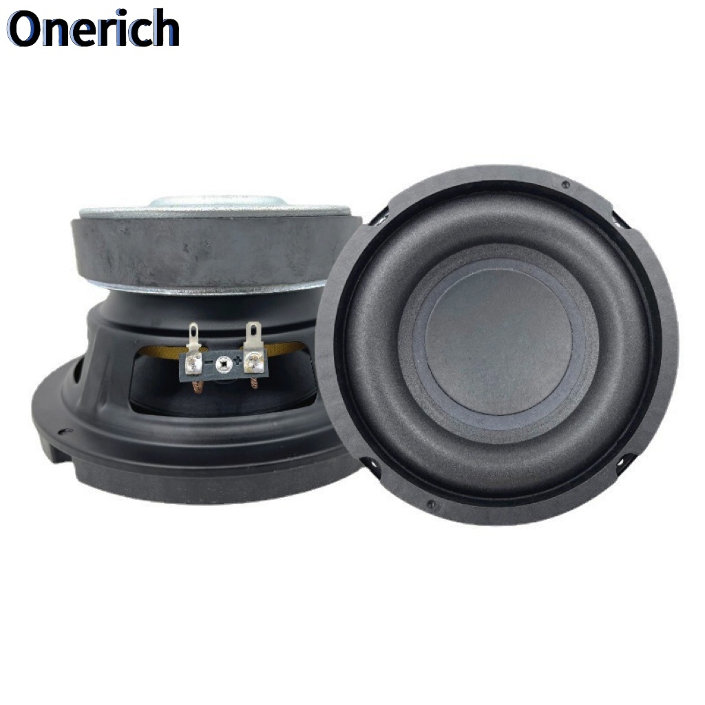 ซับวูฟเฟอร์รถยนต์ขนาด 6.5 นิ้ว เอาต์พุต 4Ω 100W ลำโพงรถยนต์บลูทูธ ปรับปรุงประสบการณ์เสียง