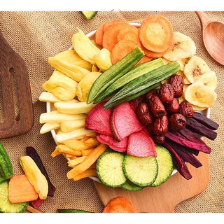 🥬ขายดี ผักกรอบ ผักอบกรอบ ผับรวมอบกรอบ ผักและผลไม้อบกรอบ ผักอบ ผลไม้อบกรอบ ผลไม้ฟรีซดราย ผลไม้เเห้ง ไม่แข็ง กรอบ กินเพลิน