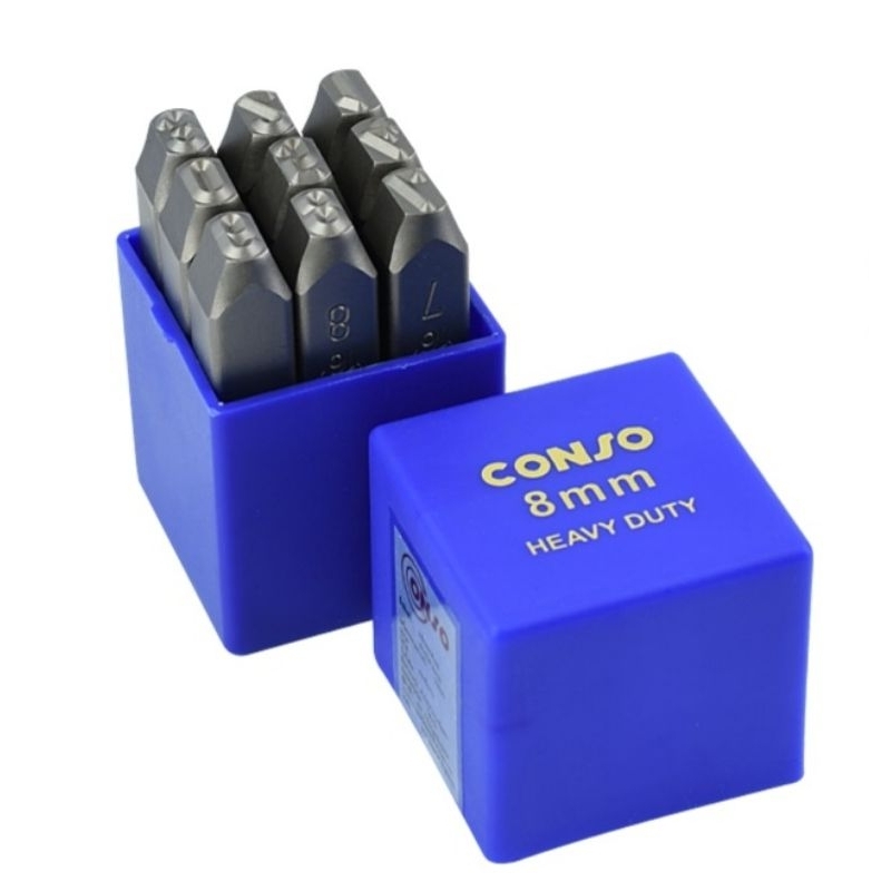 CONSO เหล็กตอกตัวเลข 0-9 CS-615-2
 CS-615-3
 CS-615-4
 CS-615-5
 CS-615-6
 CS-615-8
 CS-615-10
 เหล็