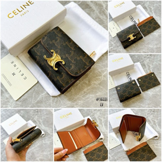 hi end กระเป๋าตังค์ผู้หญิงใบสั้นแบบพับสินค้าตรงปกพร้อมอุปกรณ…