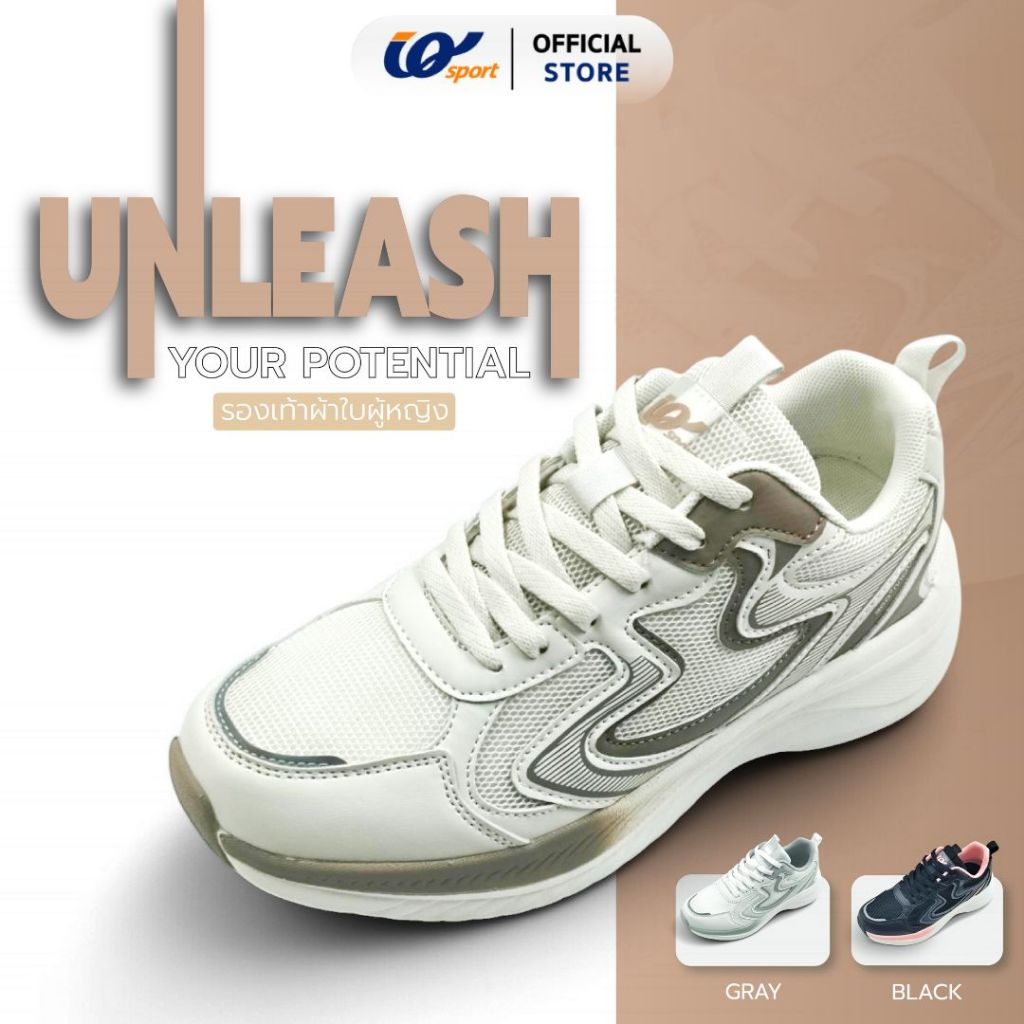 IQ SPORT รองเท้าผ้าใบผู้หญิง RUNNING  รหัสCN7-EK2106L
