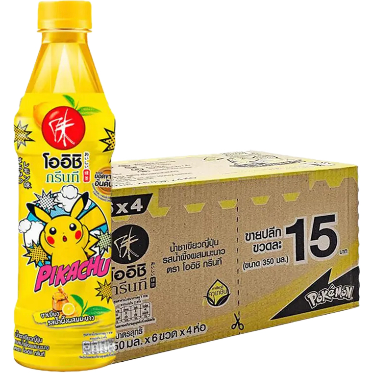 โออิชิ ชาเขียวพร้อมดื่ม มีหลากหลายรสชาติ 350 มล. (ยกลัง)