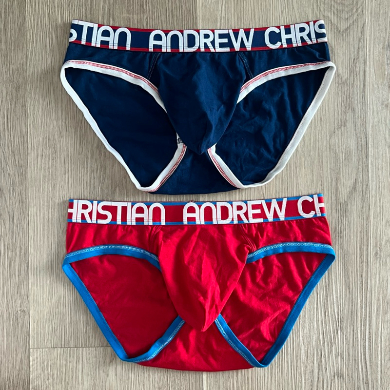 Andrew Chris Happy Brief (มือ1 S,L,XL) กางเกงใน ผู้ชาย ผ้า Premium Cotton