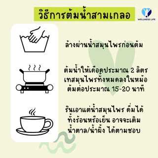 น้ำสมุนไพรสามเกลอ น้ำสามเกลอ 100 กรัม กระเจี๊ยบ พุทราจีน มะตูม ชุดต้มน้ำสามเกลอ