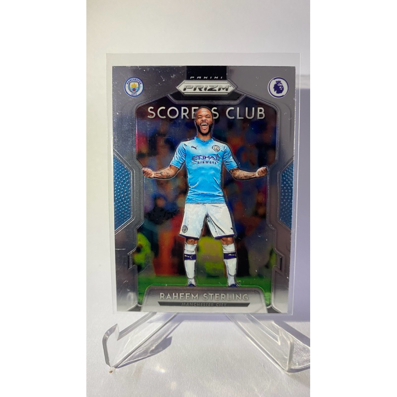 การ์ดนักฟุตบอล Raheem Sterling MANCHESTER COTY, PANINI PRIZM 2019