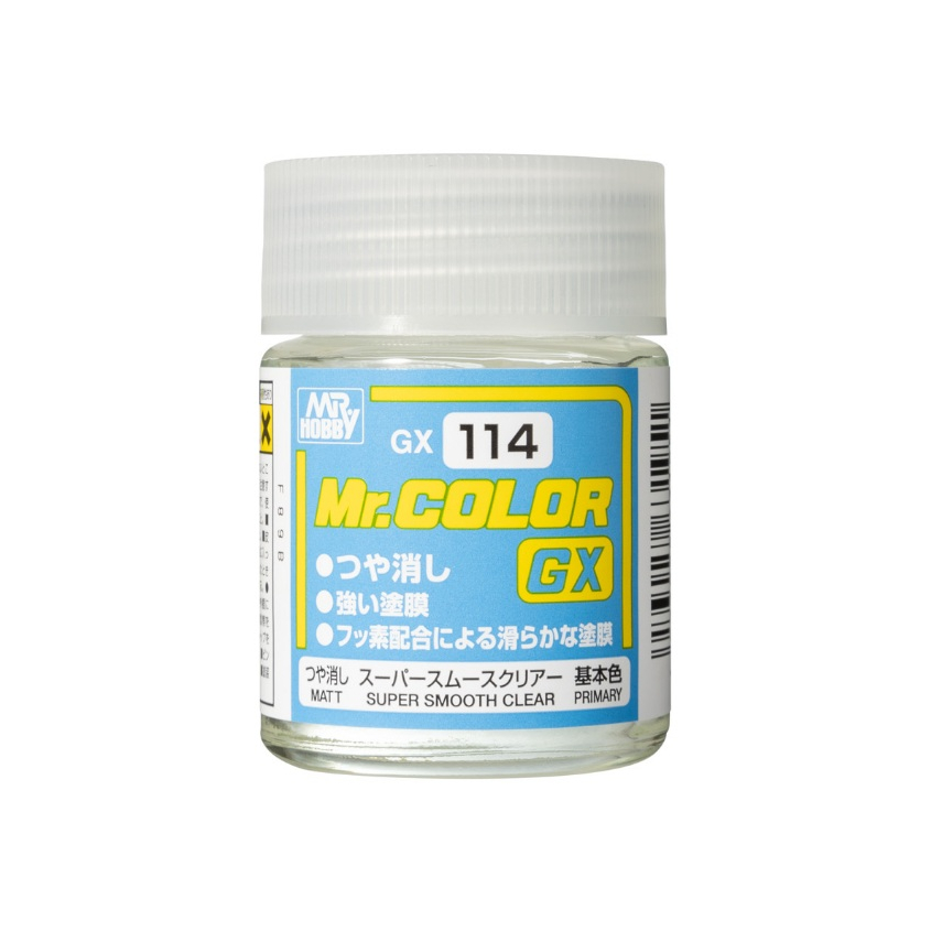 BY MR.HOBBY GX114MR.COLOR GX SUPER SMOOTH CLEAR <FLAT>