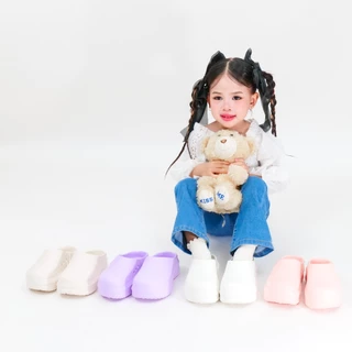 【รองเท้าเด็ก 】HOMMY รองเท้าแตะ รองเท้าหัวโต รองเท้าเด็กผู้หญิง กันลื่น พื้นหนา 6 CM. (SH-2)***..