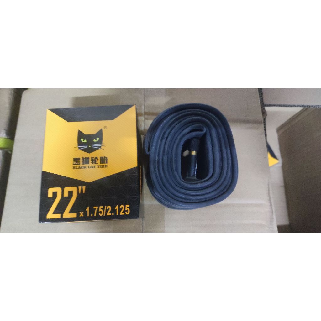 ยางในจักรยาน ขนาด 22 x 1.75 22 x 2.125 จุ๊บมอเตอร์ไซค์ ยาว 33 mm