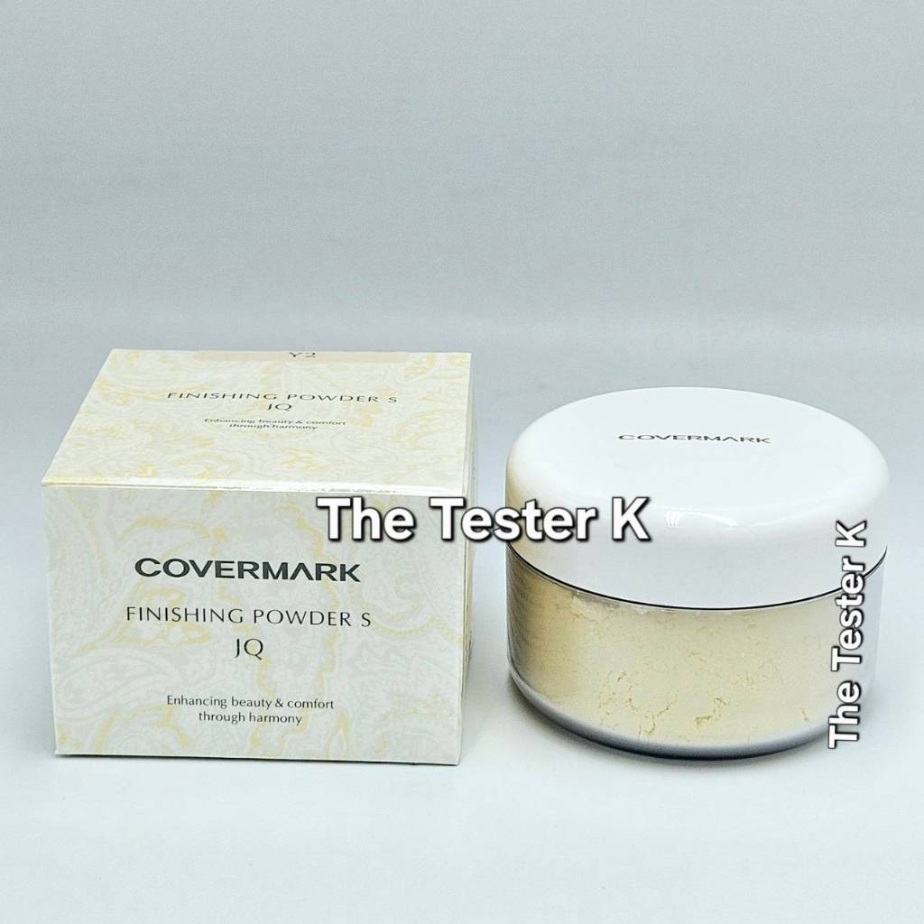 #พร้อมส่ง Mfg4/7/25 #แป้งฝุ่นโปร่งแสง #Covermark Finishing powder s 30g (แป้งฝุ่น)