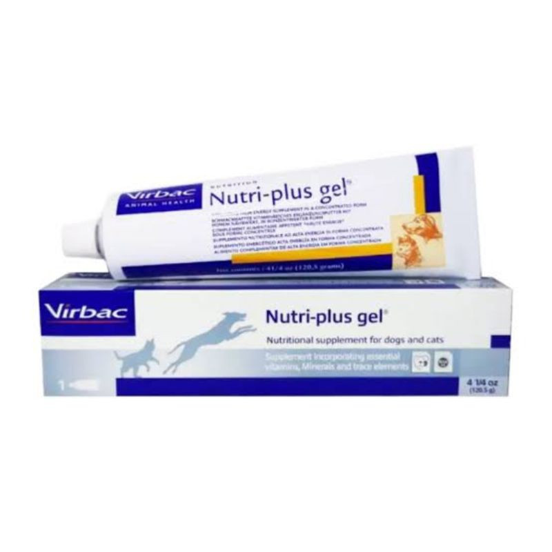 Nutriplus Gel เจลวิตามิน อาหารเสริมสำหรับสุนัขและแมว ขนาด 120.5กรัม