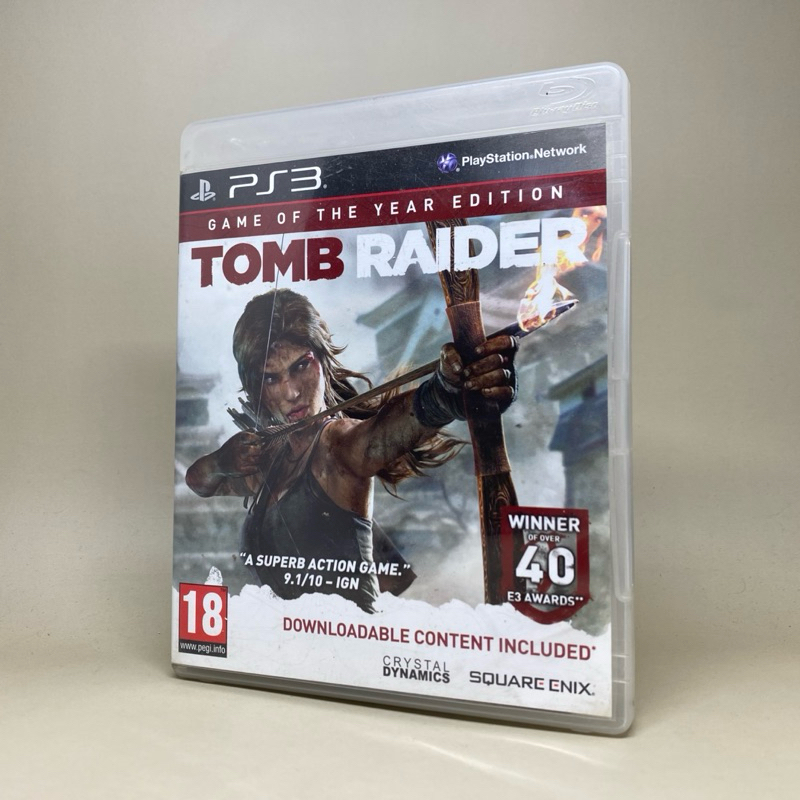 (English) Tomb Raider (PS3) | PlayStation 3Original BD Game | Zone 2 EUR | English | สินค้าแท้ มือสอ