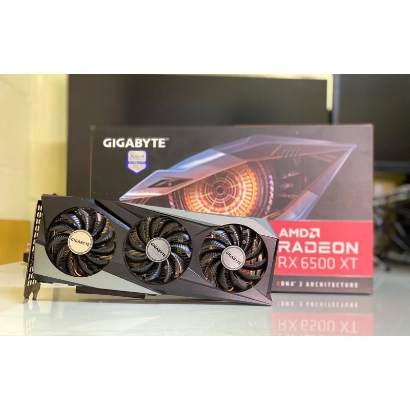 การ์ดจอ VGA GIGABYTE RX5600XT 4GB GAMING มือสอง สภาพสวย มีประกัน