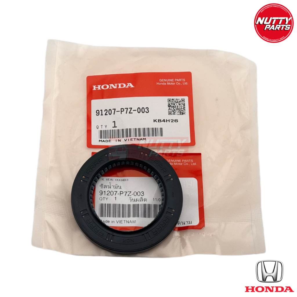 อะไหล่แท้ ซีลหน้าเกียร์ ซีลทอร์คเกียร์ 44X68X8 HONDA CIVIC FD 91207-P7Z-003