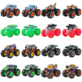 Hotwheels Monster Trucks | รถเหล็กฮอทวีล มอนสเตอร์ทรัคส์ รถบิ๊กฟุต ล้อยาง สเกล 1:64