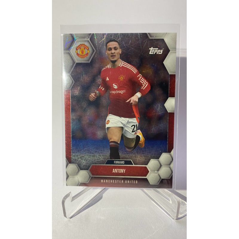 การ์ดสำหรับสะสม นักฟุตบอล Antony, Manchester United, TOPPS 2024