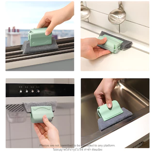 แปรงทำความสะอาดร่องและซอกมุมอเนกประสงค์ Gap Cleaning หัวแปรงไมโครไฟเบอร์ ด้ามจับพลาสติกคุณภาพดี