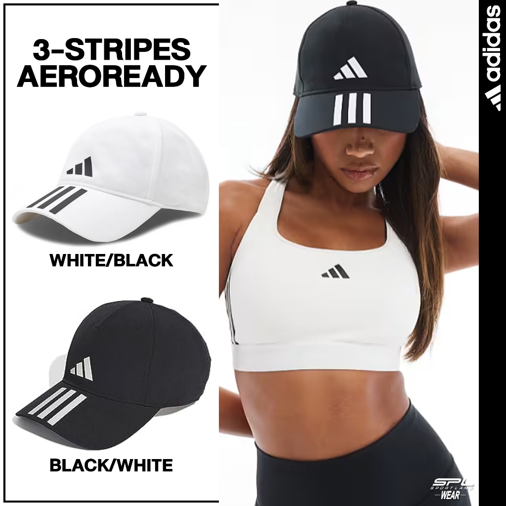 Adidas Collection หมวกกีฬา หมวกแก๊ป 3-Stripes AEROREADY Running Training Baseball IC6520 / HT2043 (900)