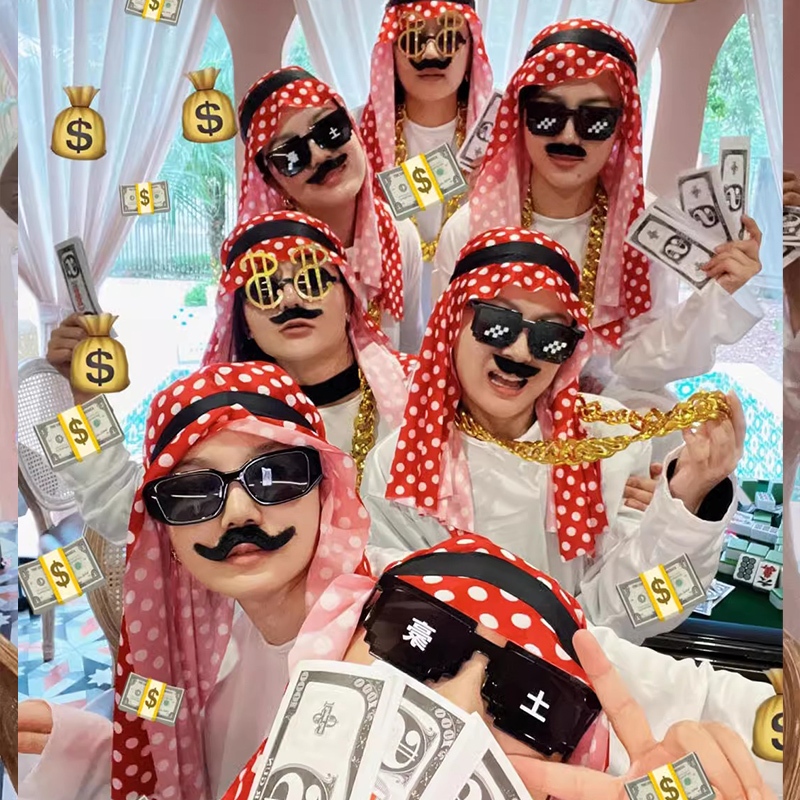 🔥ชุดเจ้าชายอาหรับชุด เศรษฐี ดูไบ ชุดเจ้าชายดูไบ ชุดเซ็ตอาหรับสุดคุ้ม ชุด ดูไบ ผู้ชาย Arabic costume cosplay ชุดอาหรับ