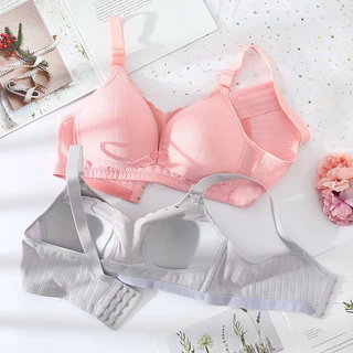 6599👙34-42👙เสื้อในให้นม สีพาสเทล ใส่ปั๊มนมได้ ✅พร้อมส่ง 34-42BC