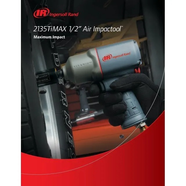 บล็อกลม IR 2135 TiMAX ( SQ.DR.1/2 ) ใหม่ใช้น้อยมือสอง ของแท้