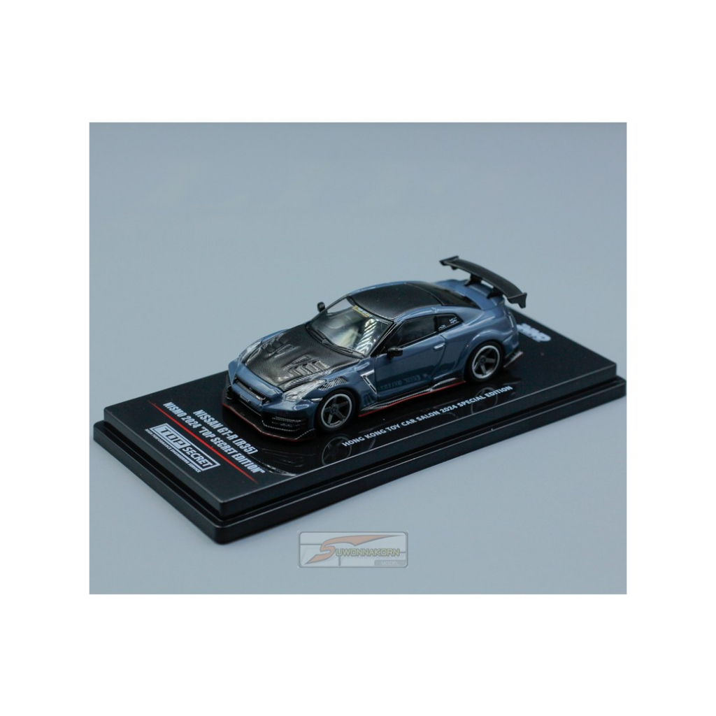 INNO64  IN64-R35TS-HKTS24  1/64 Nissan GT-R (R35) Nismo 2024 "TOP SECRET EDITION" HONG KONG TOY CAR 