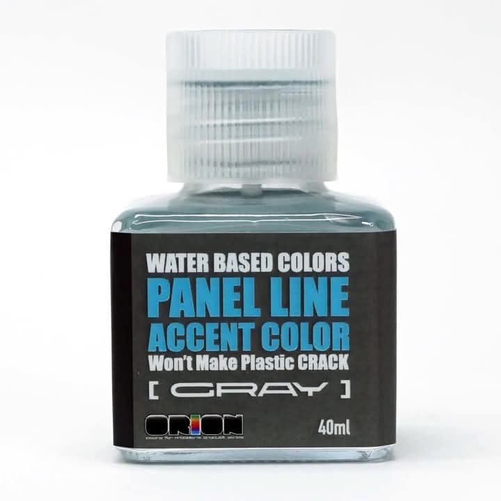 [พร้อมส่ง] ORION PANEL LINE WATER BASED COLORS (Grey) 40 ml.