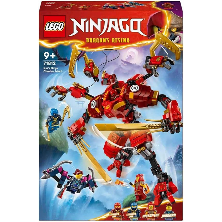 LEGO NINJAGO Kai’s Ninja Climber Mech 71812