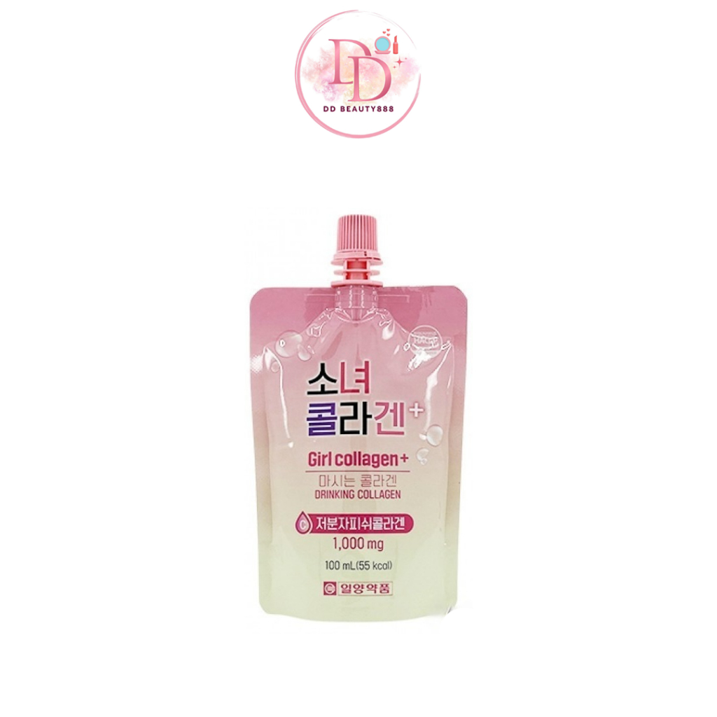 คอลลาเจน IL-YANG PHARM Girl Collagen Drinking Collagen Plus 1000mg 100ml (55 kcal)