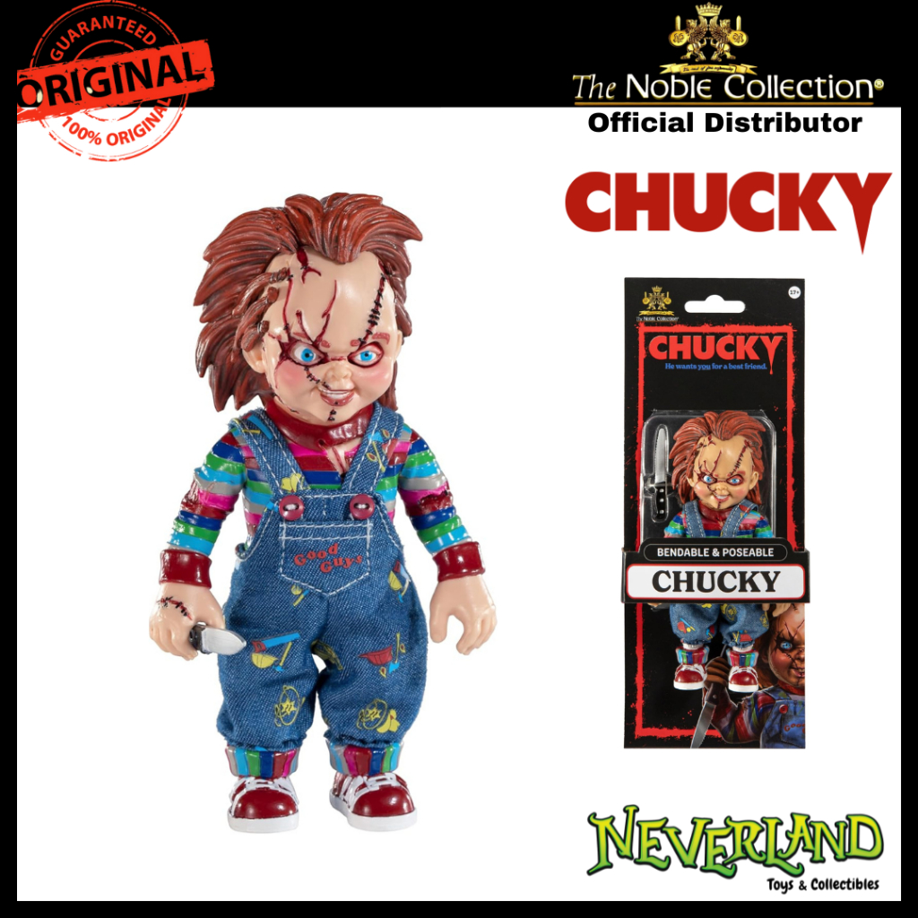Noble Collection Child's Play Chucky Bendyfig Action Figure