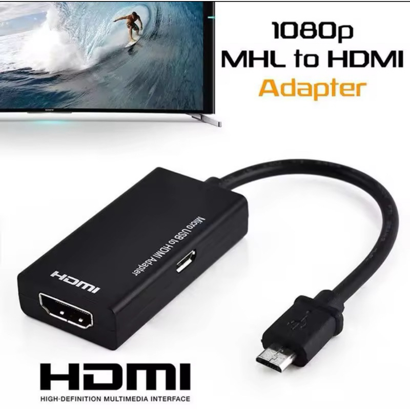 Micro USB 2.0 MHL To HDMI Cable HD 1080P For Android for Samsung HTC LG Android HDMI Converte HD 1080P For Android