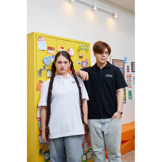 เสื้อโปโล เกษตรศาสตร์ 🌳เสื้อโปโล KU สีดำ สีขาว สีเทา งานป้าย Chubbyboy (size S-56) 🌻มีไซต์ใหญ่🌻