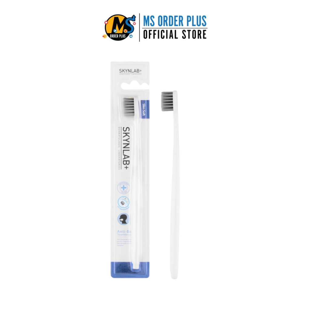 (1 ชิ้น ) Skynlab แปรงสีฟัน แอนตี้แบคทีเรีย