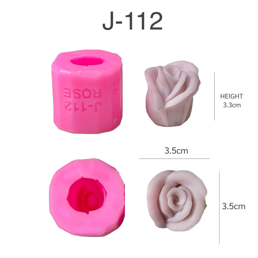 กุหลาบ 3มิติ กุหลาบวาเลนไทน์J-112